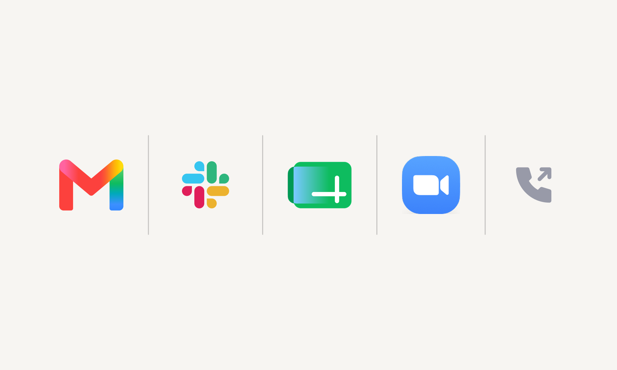 Event planning spread across email, Slack, and spreadsheets