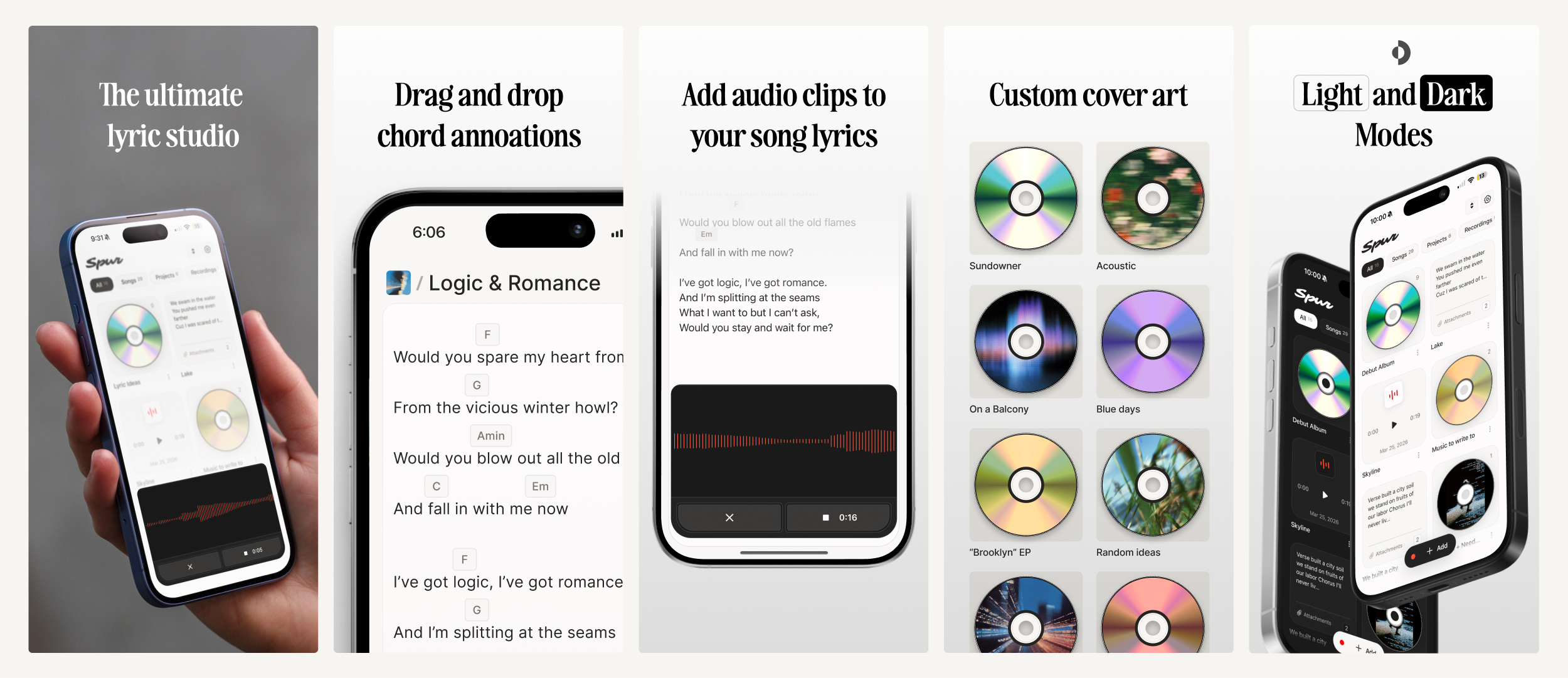 Spur App Store feature images